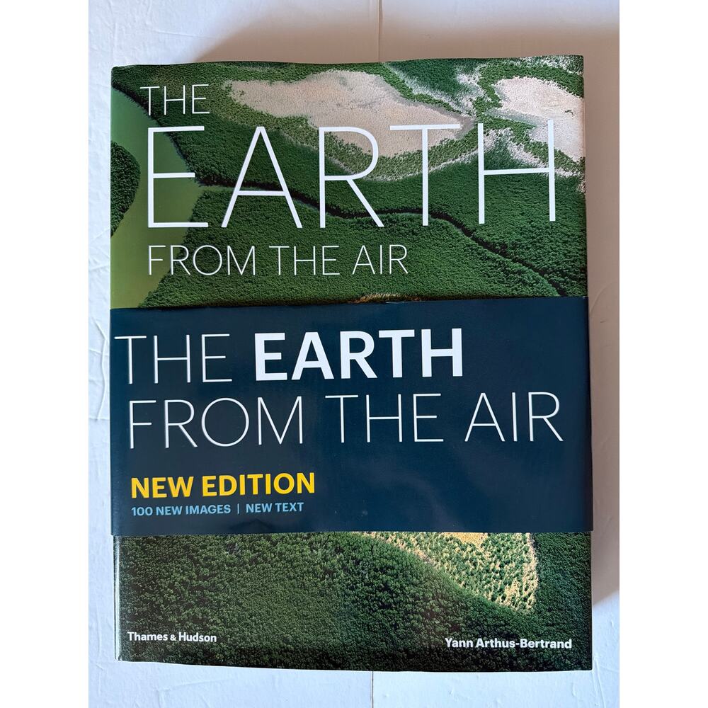The Earth from the Air Hardback Book 2017 New Edition Yann Arthus Bertrand Gift